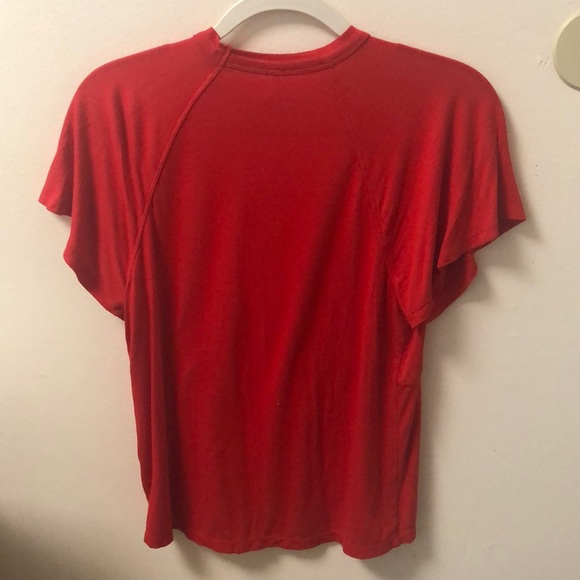 Red Free People Top - Picture 3 of 3